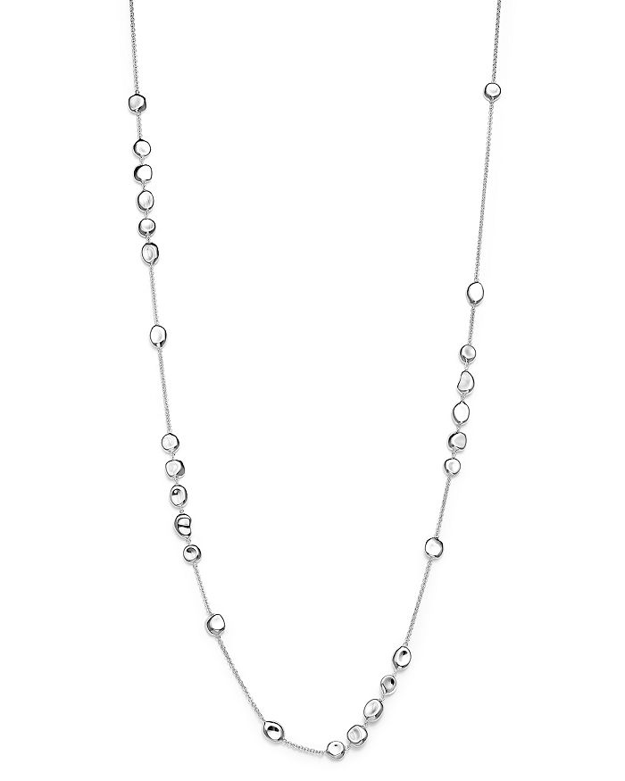 IPPOLITA Sterling Silver Glamazon Pebble Station Necklace 37