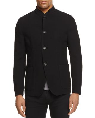 armani mandarin collar jacket