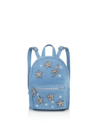 Denim Mini Backpack