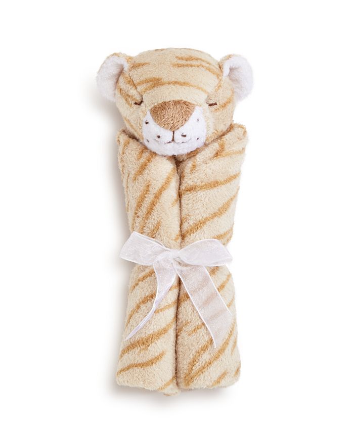 Angel Dear Kids' Tiger Blankie In Tan/brown