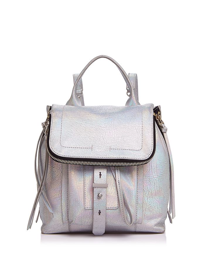 Botkier Warren Metallic Leather Backpack 100 Exclusive
