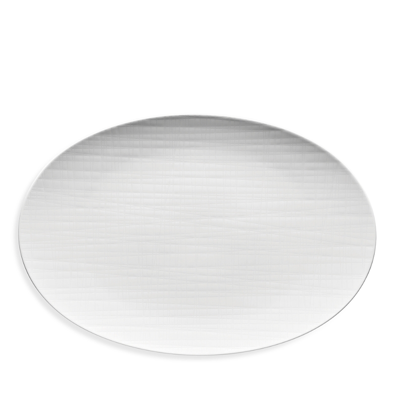 Rosenthal Mesh Oval Platter In White