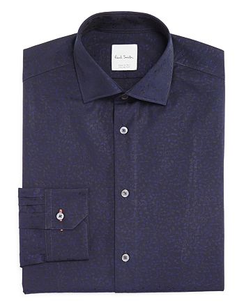 Paul Smith Floral Textured Ground Slim Fit Dress Shirt | Bloomingdale's