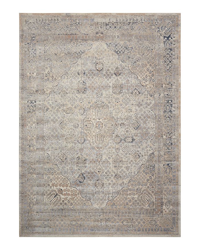 Nourison Clara Area Rug, 3'11 X 5'7 In Ivory Blue