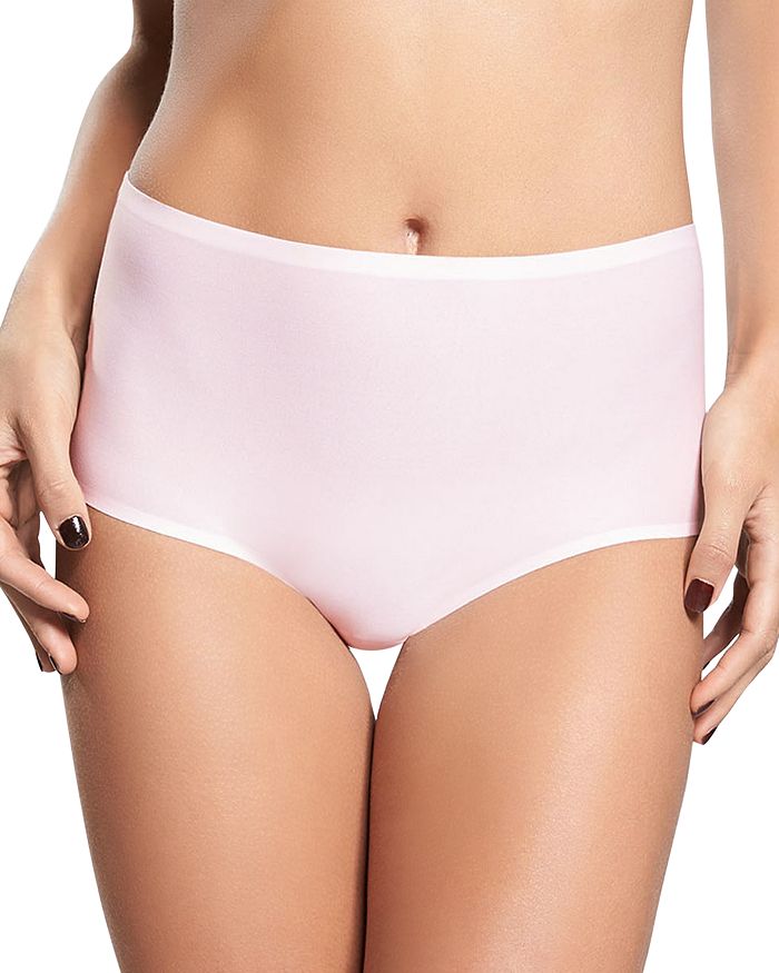 Shop Chantelle Soft Stretch One-size Seamless Briefs In Blushing Pink