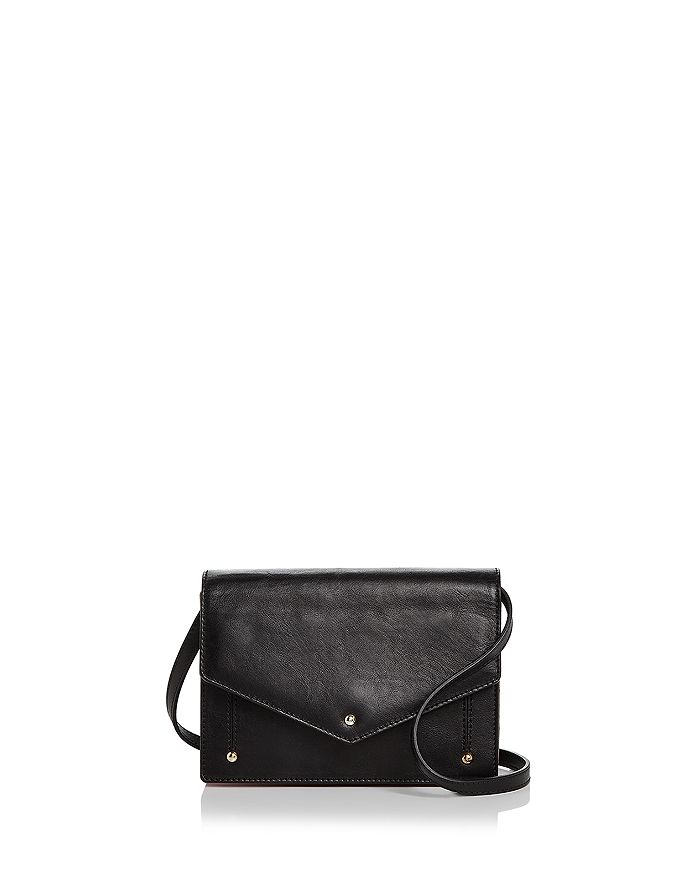 Sara Battaglia Pliss Mini Leather Clutch Bloomingdale s