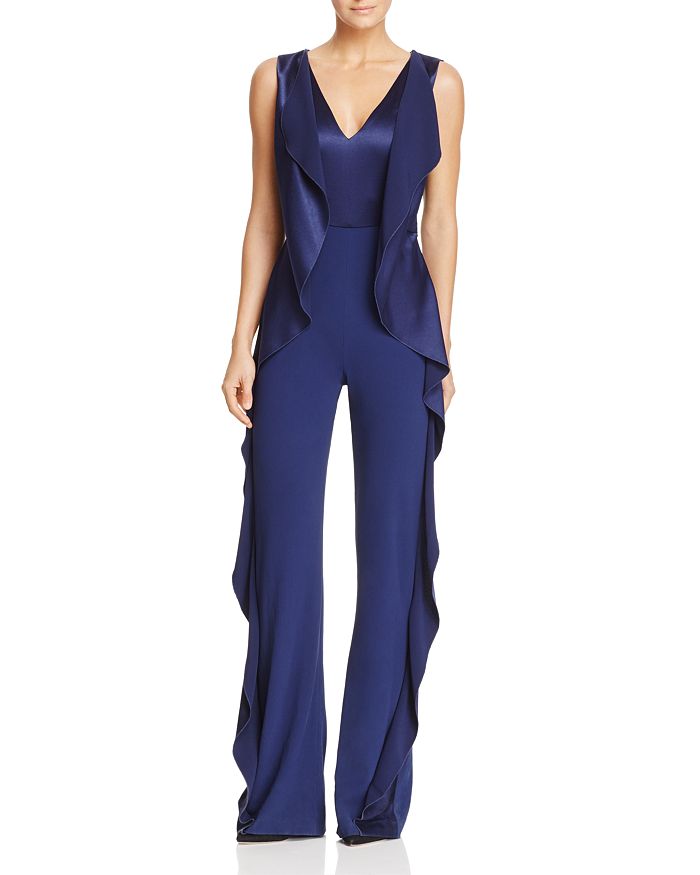 Side ruffle jumpsuit store