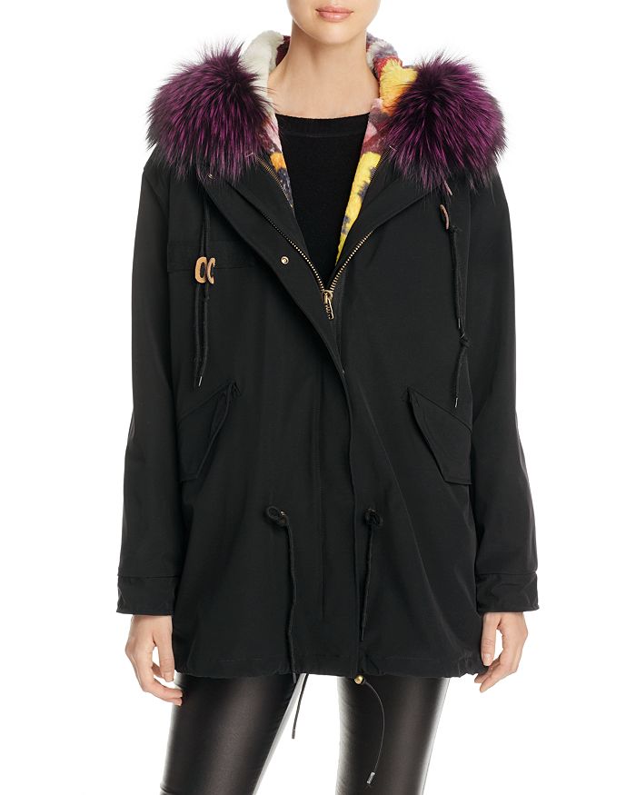 Bloomingdales rabbit online fur vest