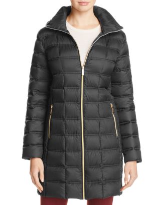 MICHAEL Michael Kors MICHAEL Box Quilt Packable Down Coat | Bloomingdale's