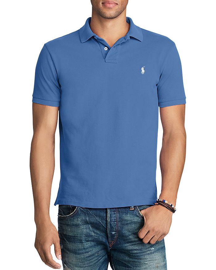 Polo Ralph Lauren Weathered Mesh Classic Fit Polo Shirt | Bloomingdale's