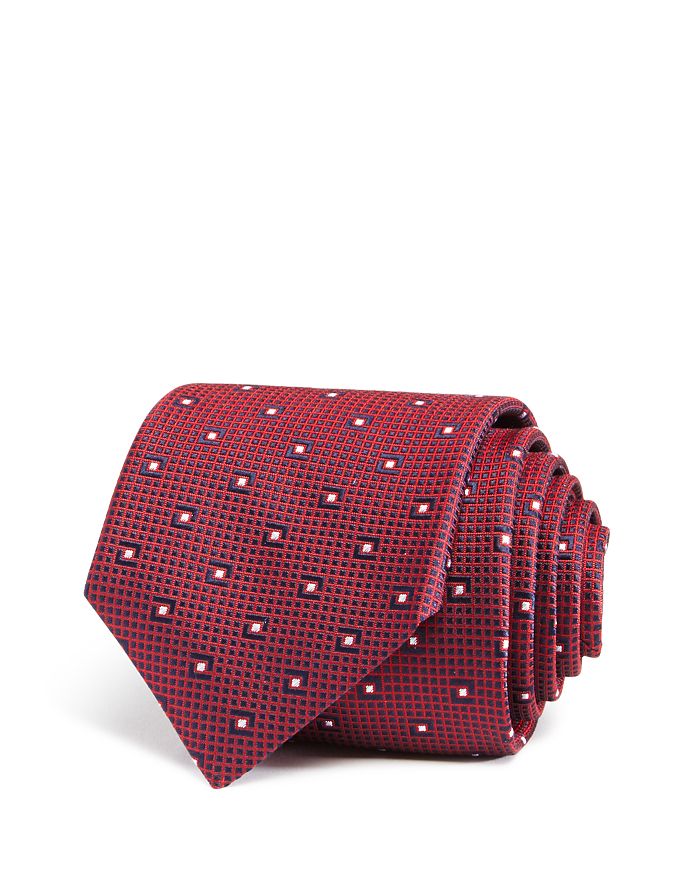 HUGO Mini Box Grid Neat Classic Tie | Bloomingdale's