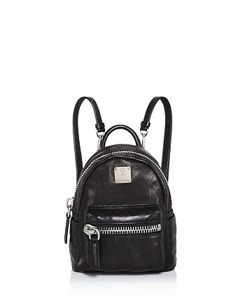MCM Tumbler Small Leather Backpack | Bloomingdale's