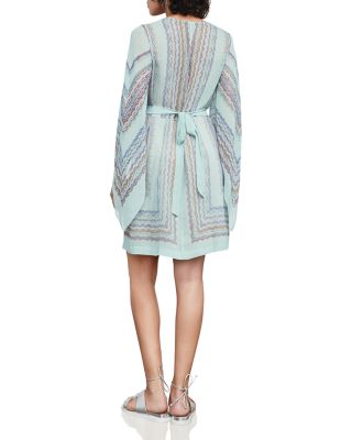 BCBGMAXAZRIA Jenissa Scarf Print Silk Chiffon Dress | Bloomingdale's Women