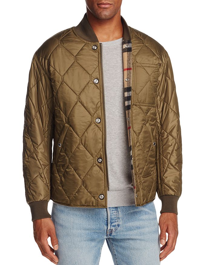 Burberry quilted hotsell jacket bloomingdales