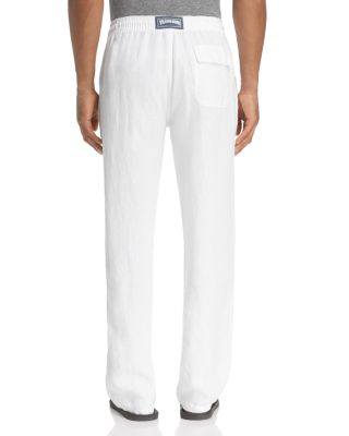 Linen Regular Fit Drawstring Pants