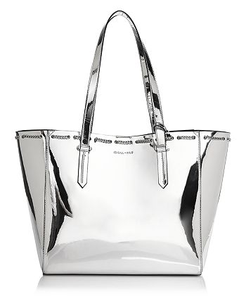 Kendall + Kylie KENDALL and KYLIE Izzy Chain Trim Metallic Tote ...