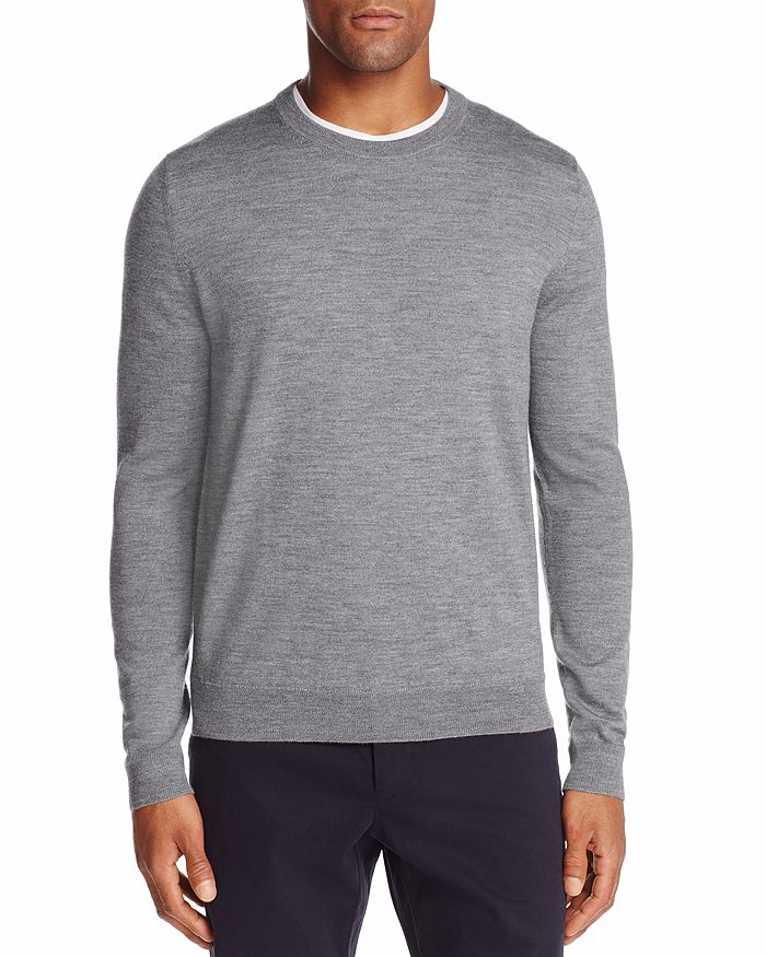 THE MEN'S STORE AT BLOOMINGDALE'S THE MEN'S STORE AT BLOOMINGDALE'S MERINO WOOL CREWNECK SWEATER - 100% EXCLUSIVE,800457736908