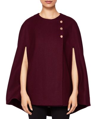 ted baker wool cape