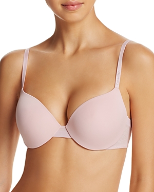 Calvin Klein Sculpted Lightly-lined Demi Bra Qf1739 In Connected Pink