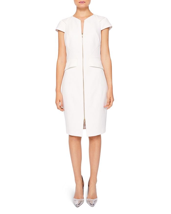 Ted baker sales zip front dress