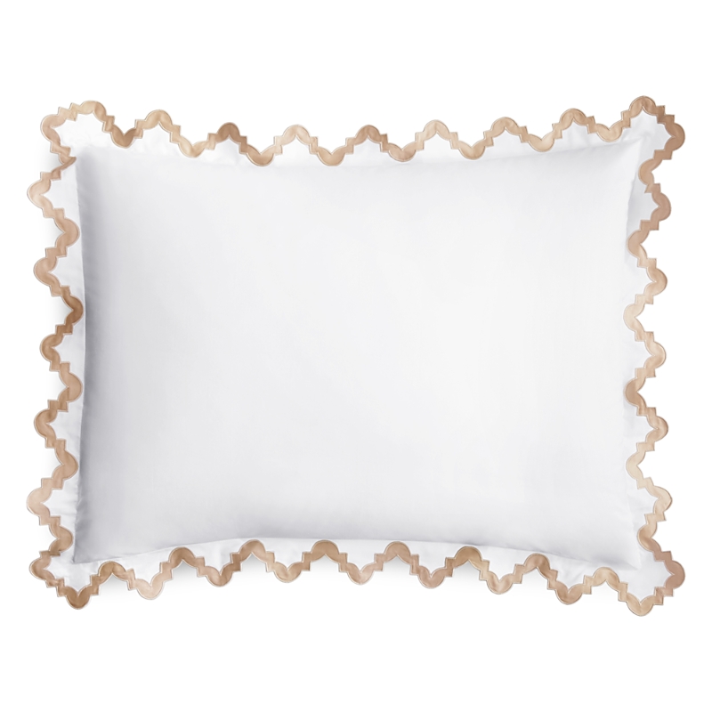 Matouk Aziza Standard Sham In Champagne