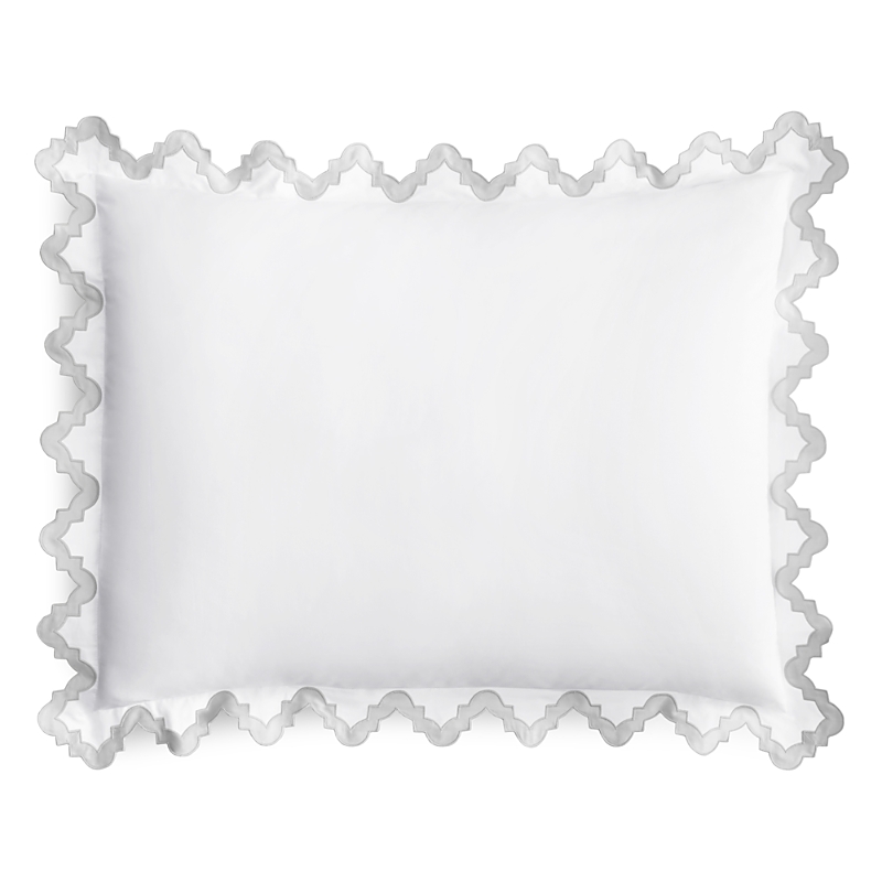 Matouk Aziza King Sham In White
