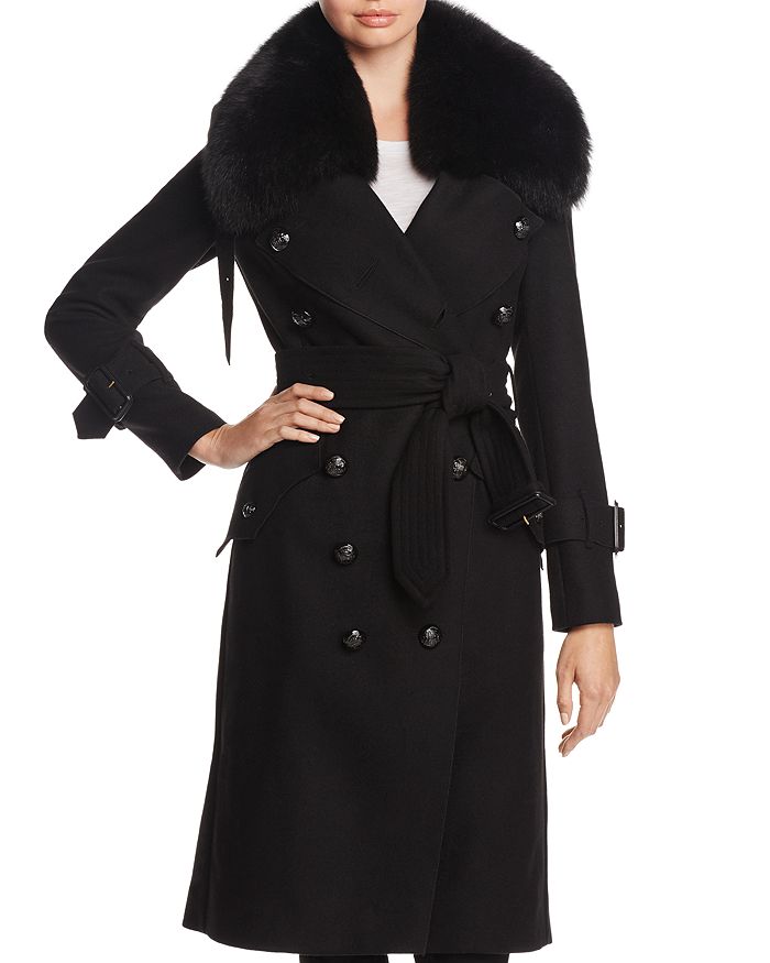 Burberry Fur Collar Coat Best Sale | bellvalefarms.com