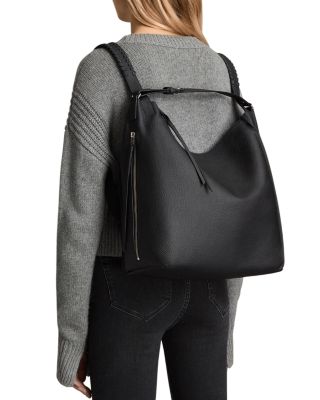 allsaints kita small leather backpack