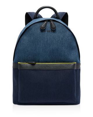 Ted Baker Blue Backpack NEW Buy Baker by Ted Baker Boys Back to School Navy Print  main image 4
