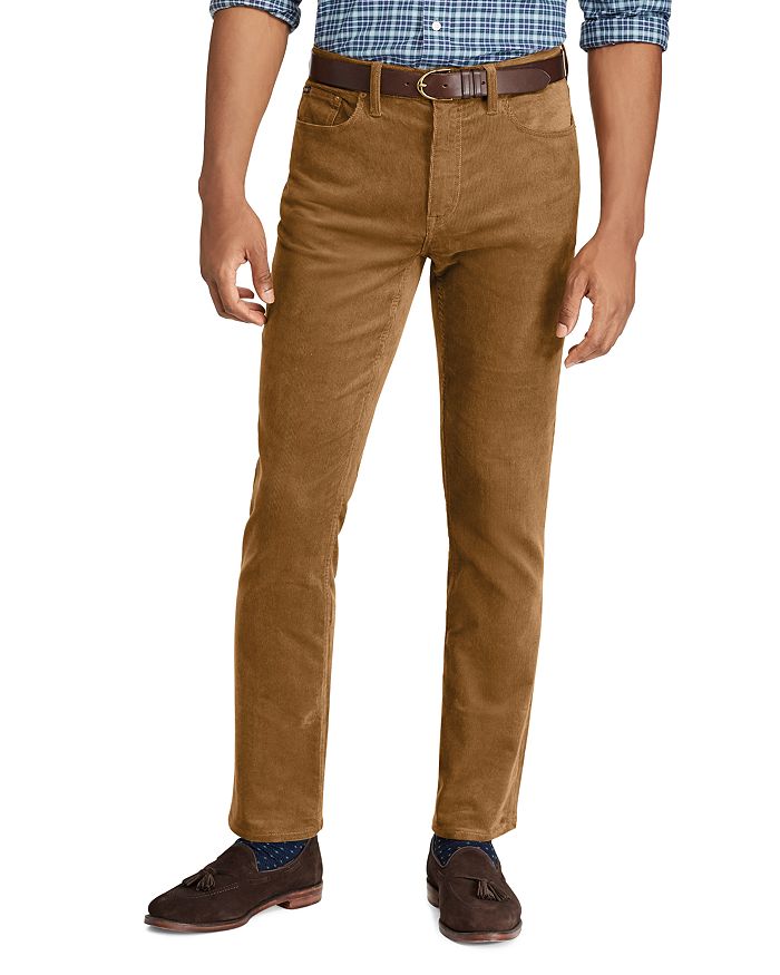 Polo Ralph Lauren Varick Slim Straight Corduroy Pants | Bloomingdale's