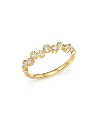 Bloomingdale's Fine Collection Diamond Bezel-Set Ring in 14K Yellow Gold, 0.40 ct. t. w - Exclusive