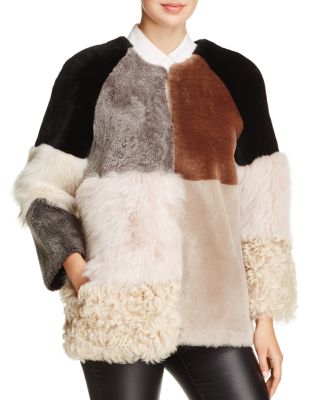 shearling coat bloomingdale's