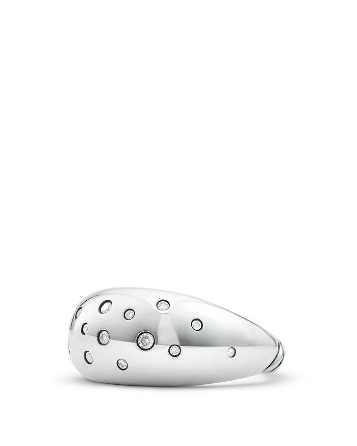 David Yurman Pure Form Ring with Diamonds Bloomingdale s