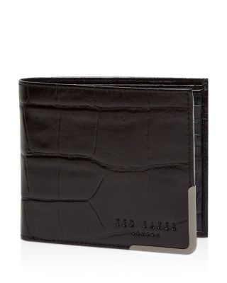 Ted Baker - Croc-Embossed Leather Wallet