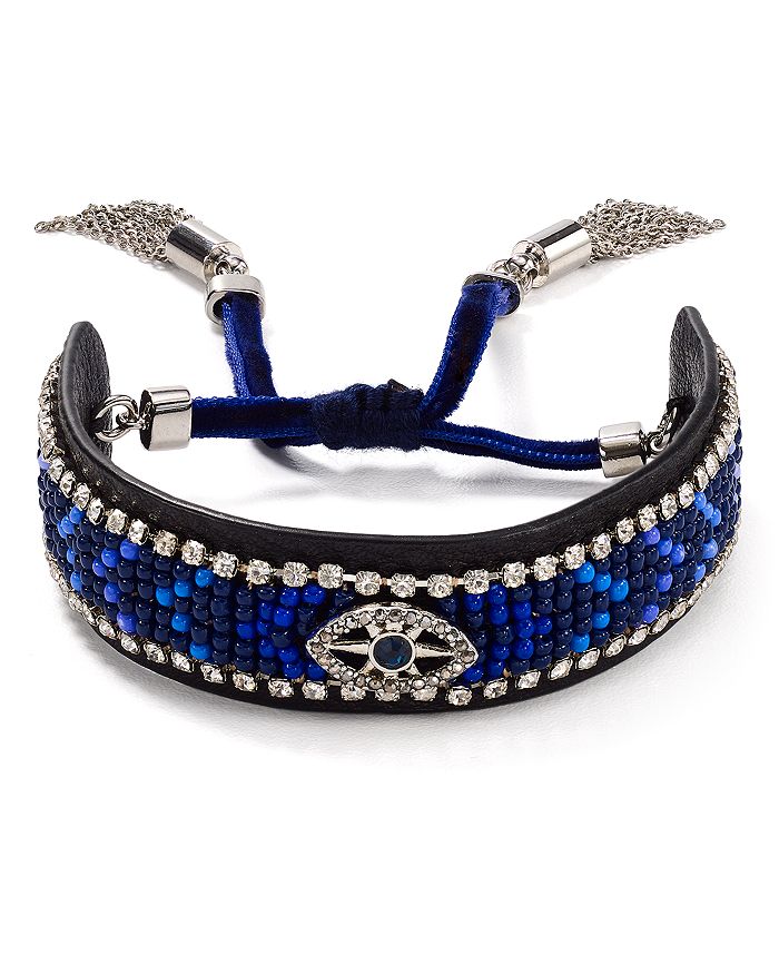 Rebecca minkoff hot sale evil eye bracelet