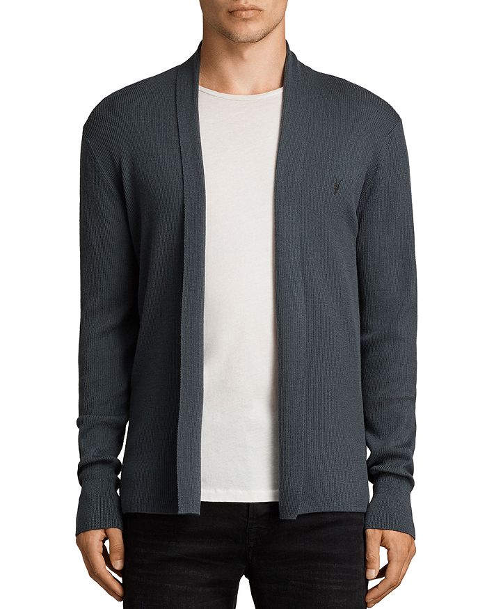 ALLSAINTS - Mode Merino Wool Open Cardigan Sweater