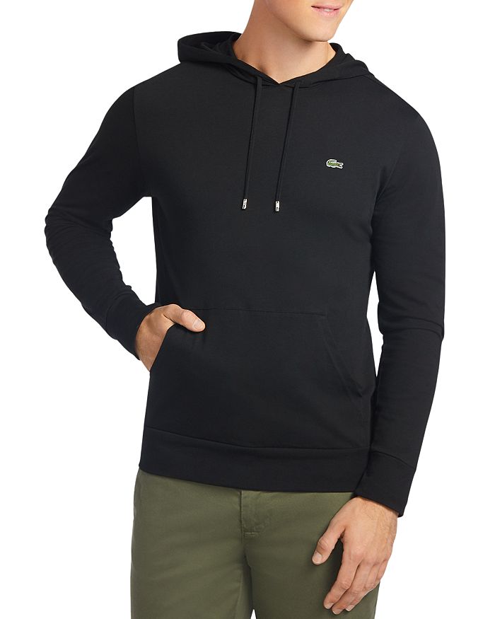 LACOSTE JERSEY LONG-SLEEVE HOODED TEE,TH9349