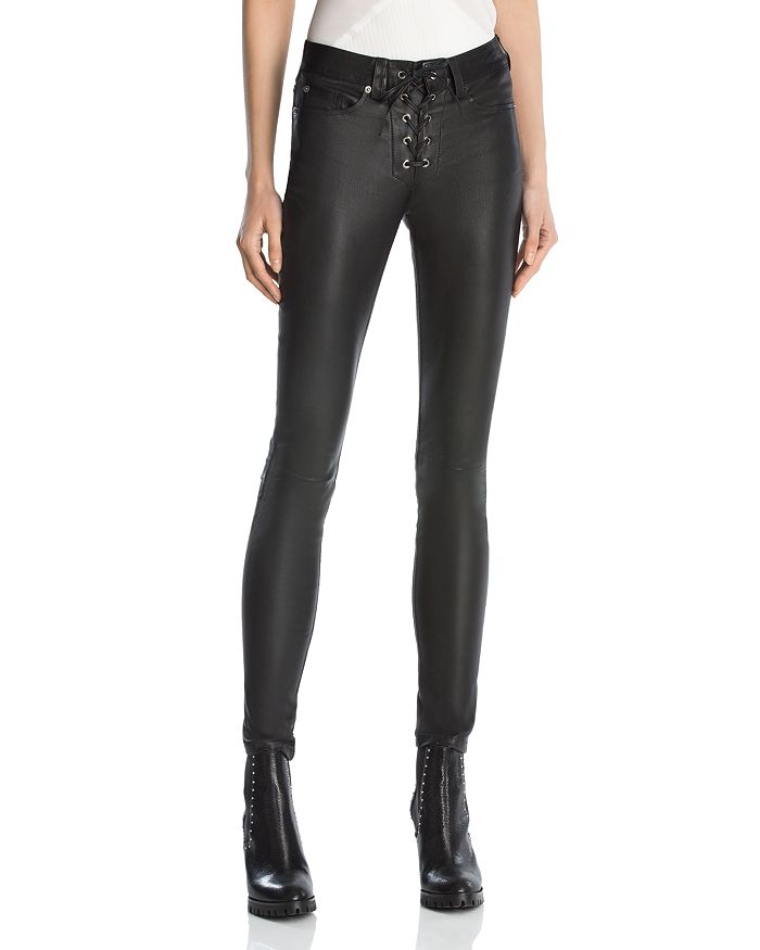 The Kooples Stretch Leather Pants | Bloomingdale's