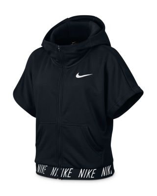 nike short sleeve hoodie youth