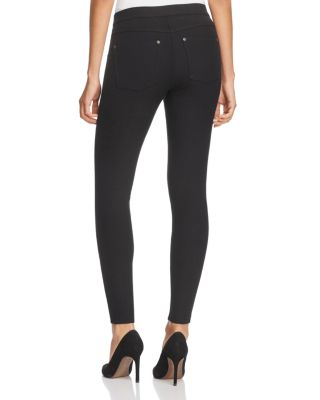 Fleece-Lined Denim Leggings