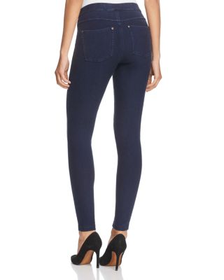 Fleece-Lined Denim Leggings