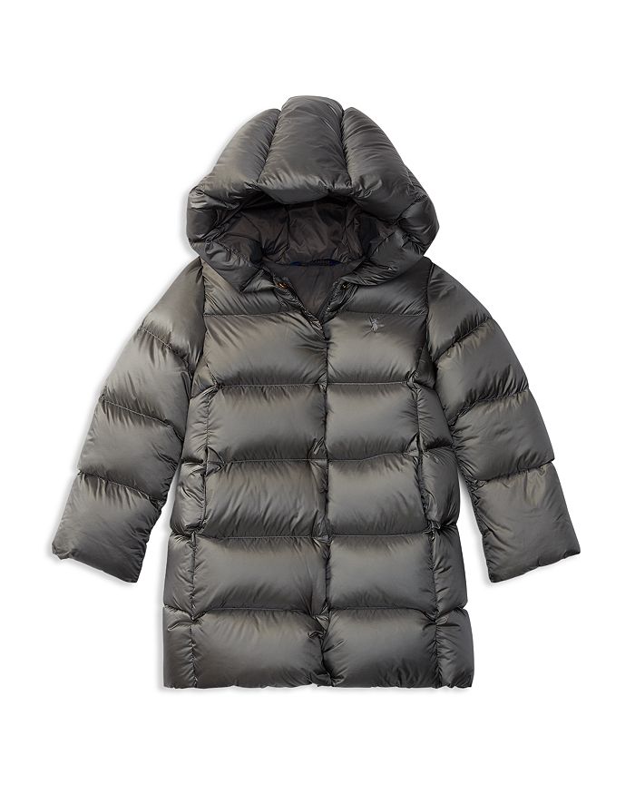 Ralph Lauren Girls' Long Puffer Coat Little Kid Bloomingdale's