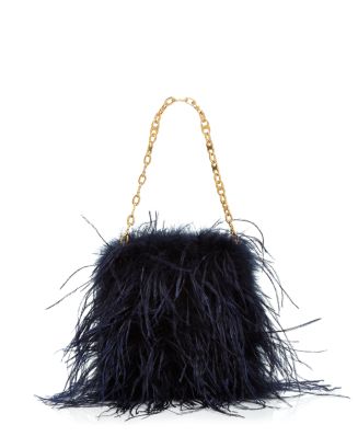 Tory Burch Ostrich Feather Mini Bag | Bloomingdale's