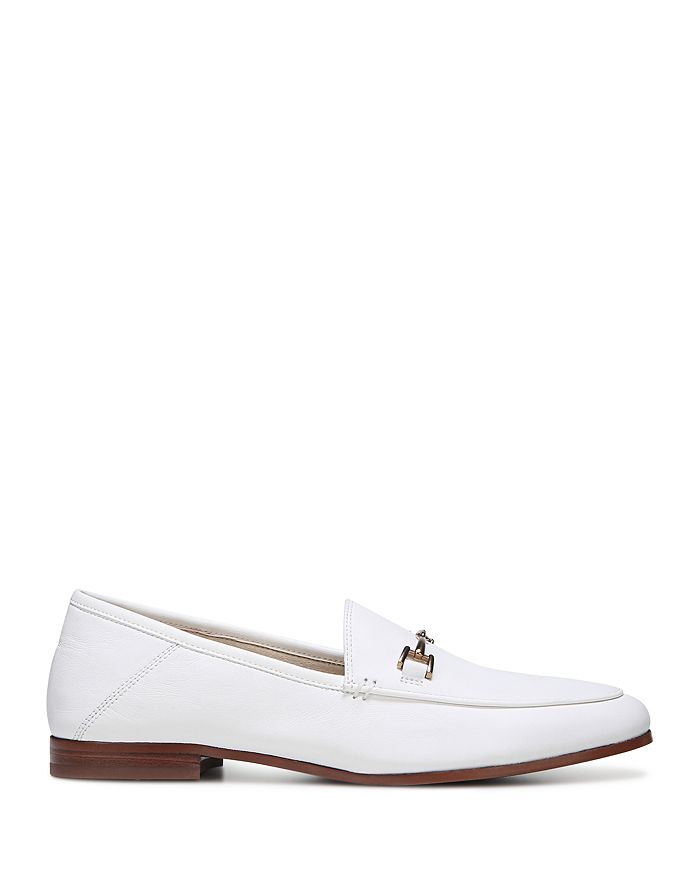 Shop Sam Edelman Loraine Loafers In White Leather