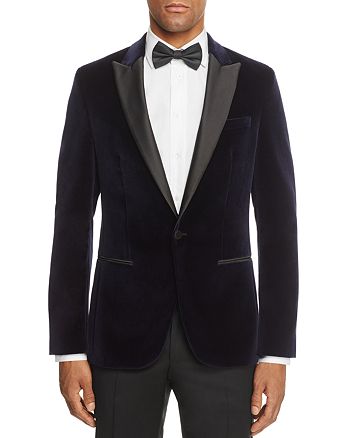 HUGO C-Hadley Velvet Slim Fit Tuxedo Jacket | Bloomingdale's