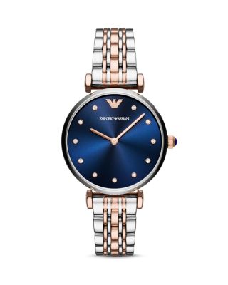 Armani Women's Two Hand Two-Tone Stainless Steel Watch, 32 x