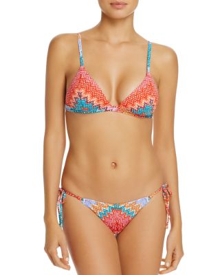 Heidi Klum Swim - Antaria Triangle Bikini Top & Antaria Side Tie Bikini Bottom