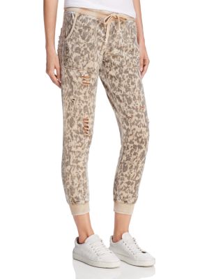 vintage havana leopard joggers