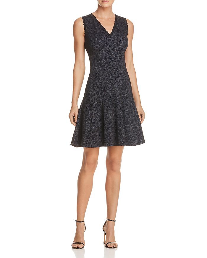 Rebecca taylor fit and flare dress store