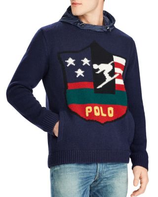 ralph lauren hooded sweater